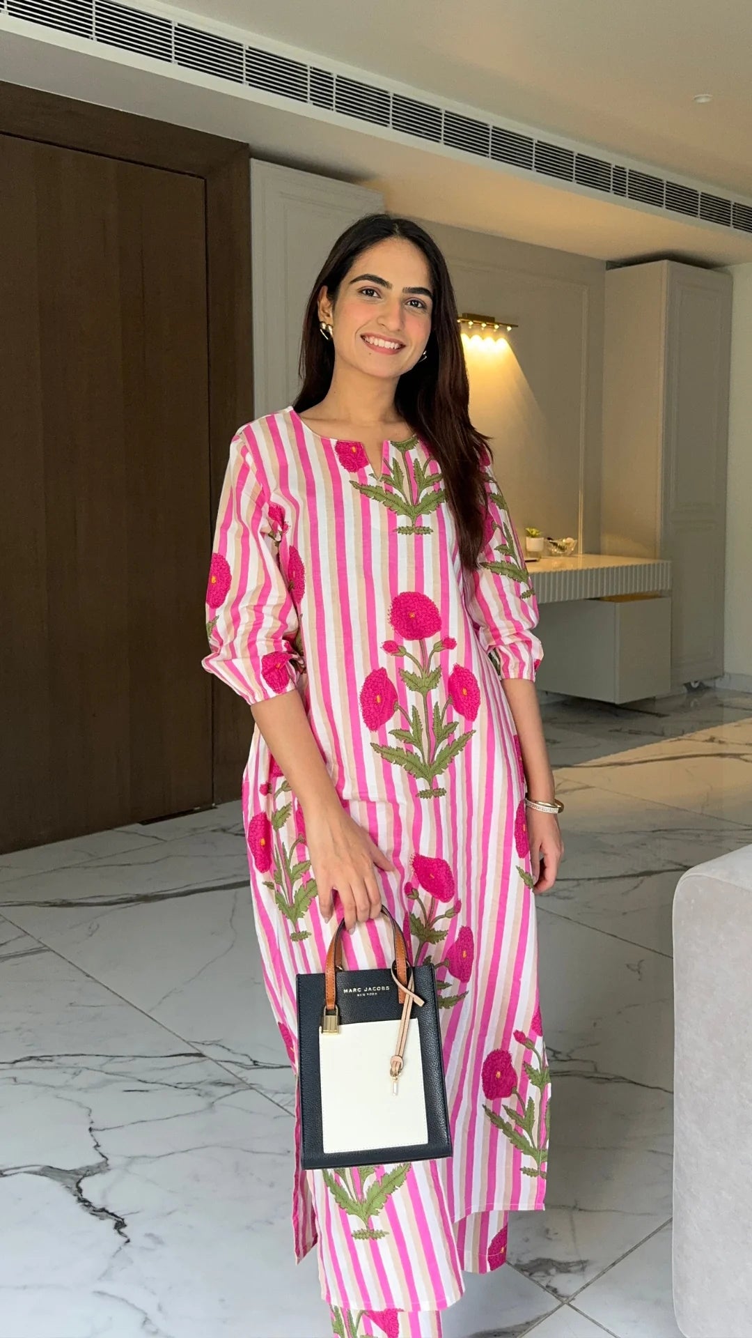 La Rose Printed Coord Set