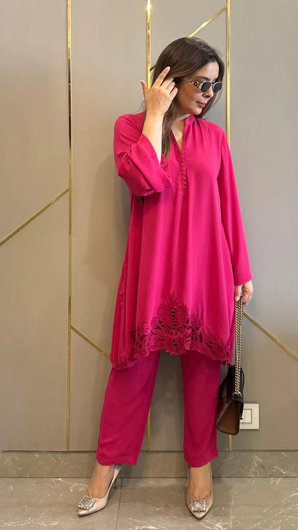 Hot Pink Zoya Co-ord Set