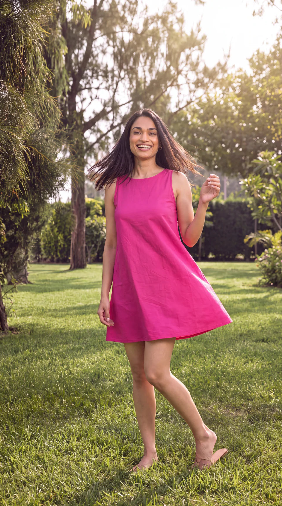Genelia Muse Royal Pink Dress