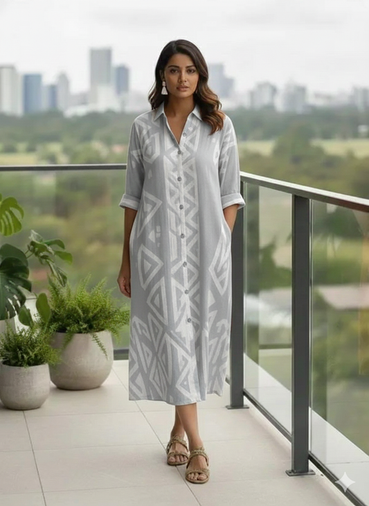 Resort Shirt Dress