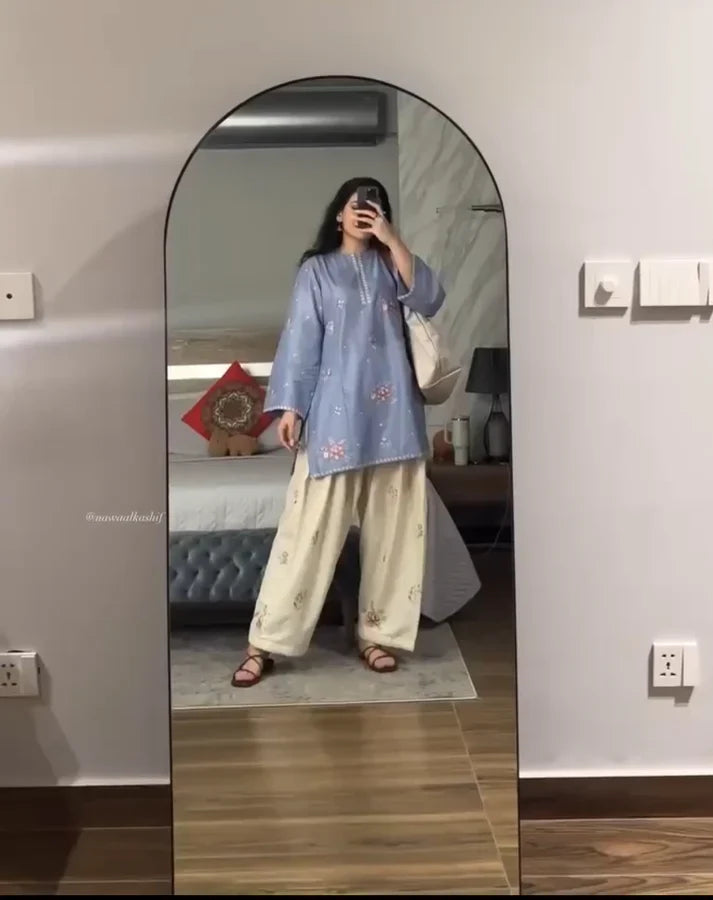 Persian Blue Farsi Co-ord Set